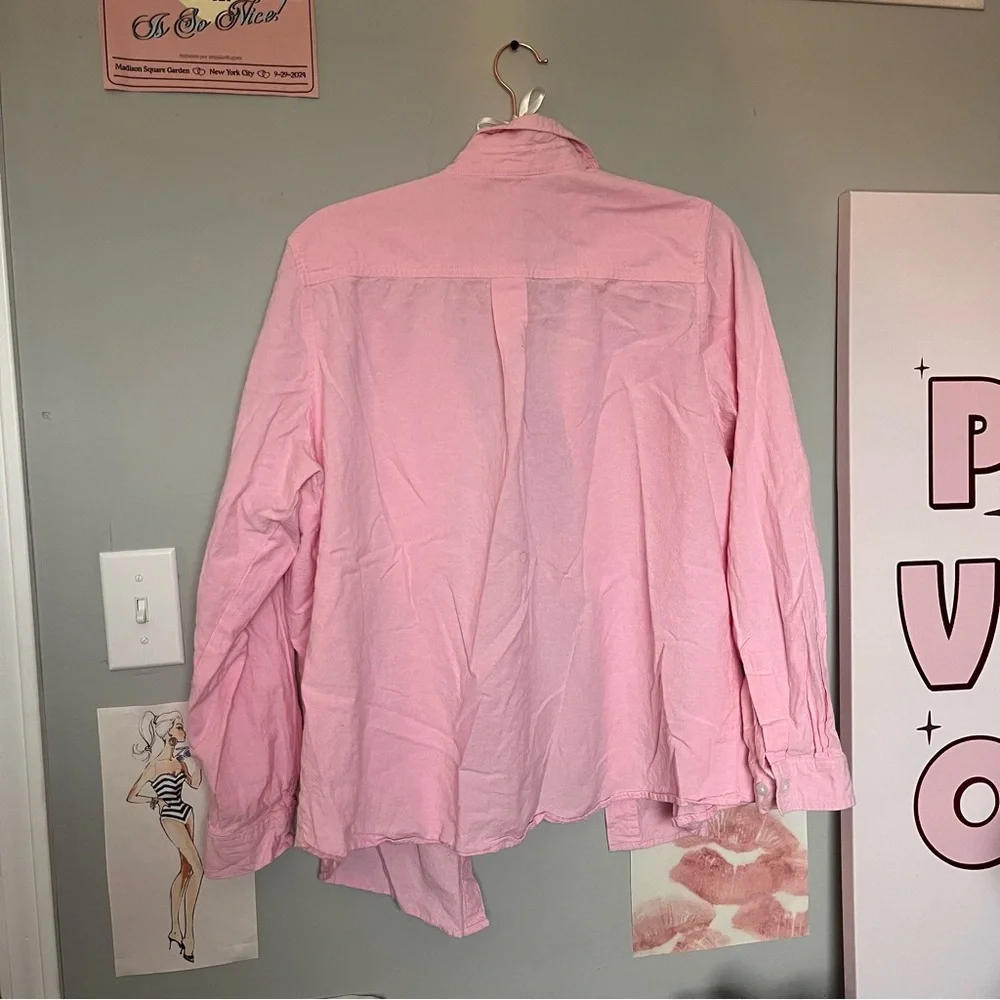 Pink Button Up - Picture 5 of 5